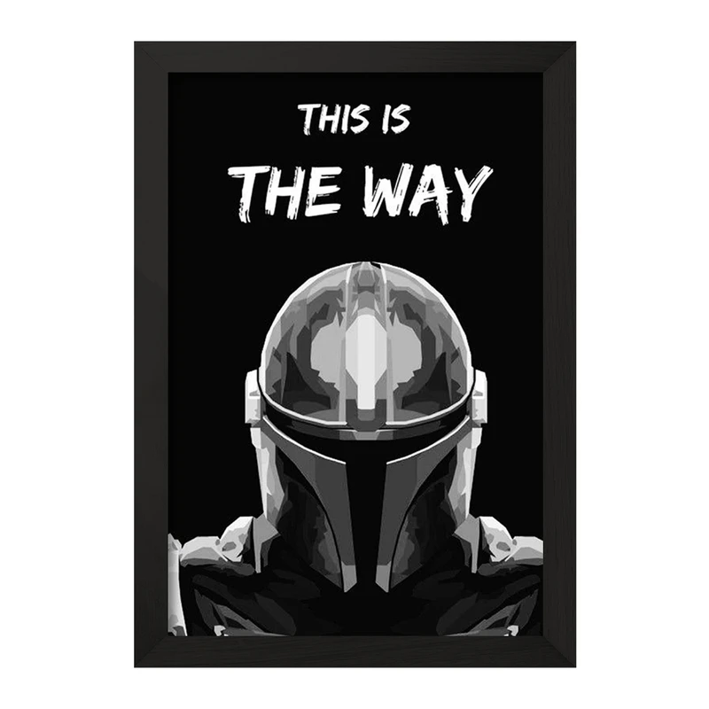 تابلو خندالو مدل جنگ ستارگان (Star Wars) کد F10752