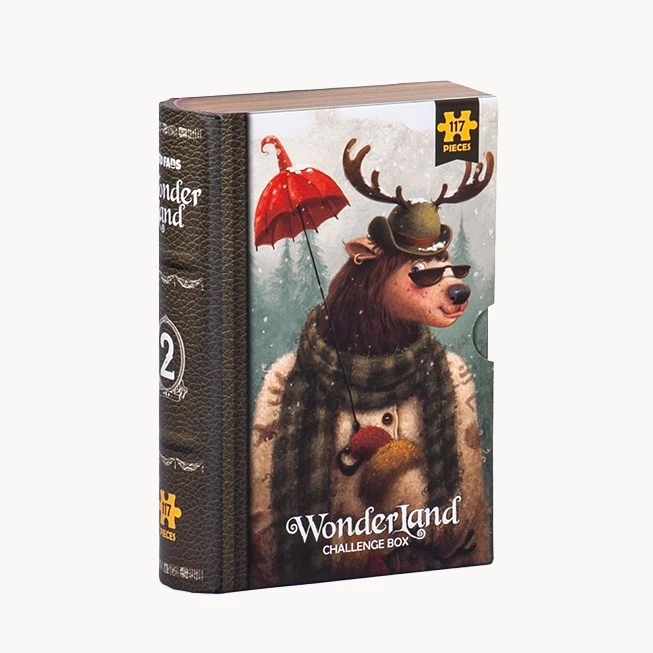 پازل 117 تکه کیدفنز مدل سرزمین عجایب 2 کد 2426 مناسب 12 سال به بالا