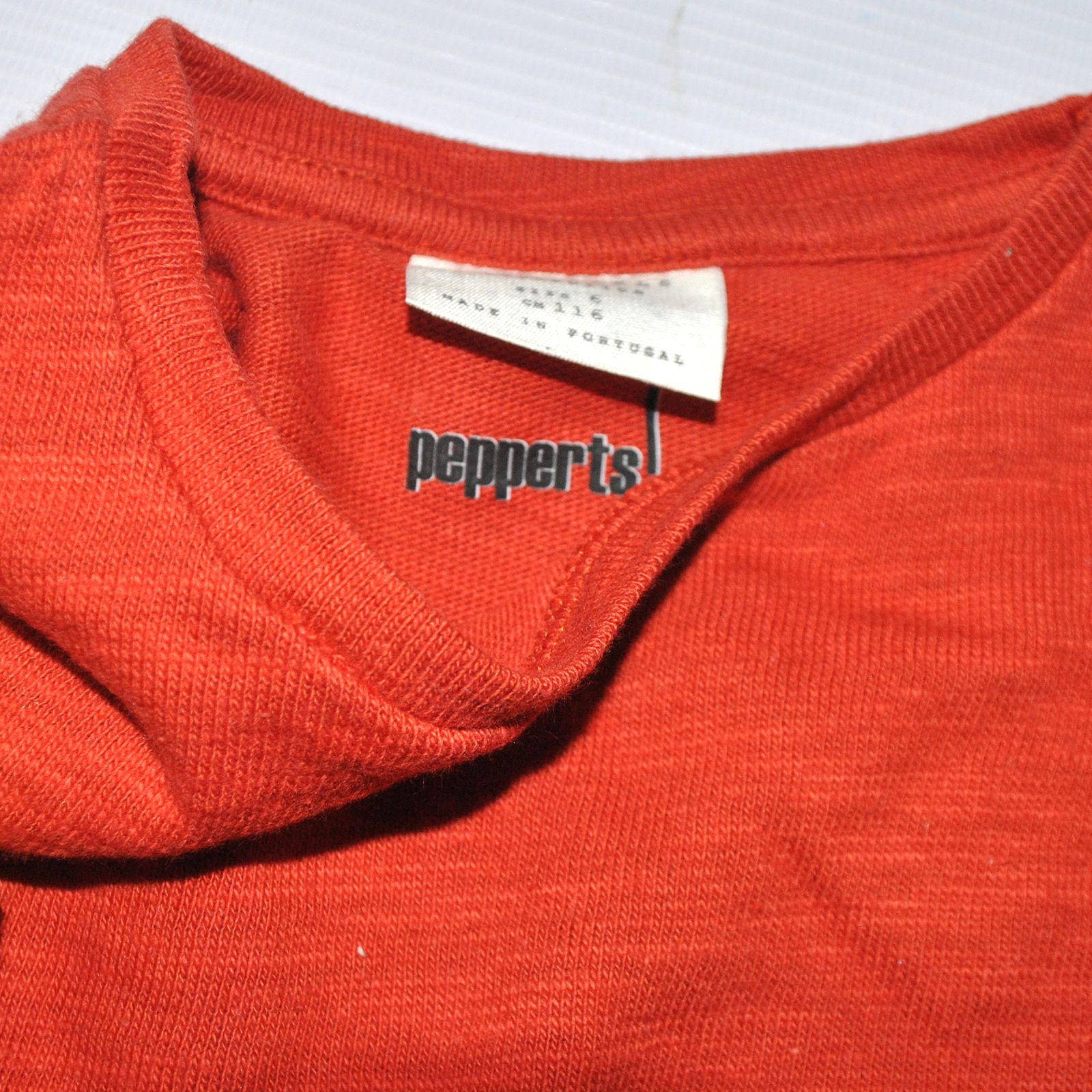 تی شرت آستین بلند دخترانه پیپرتس مدل بافت منگوله دار 8983 -  - 2