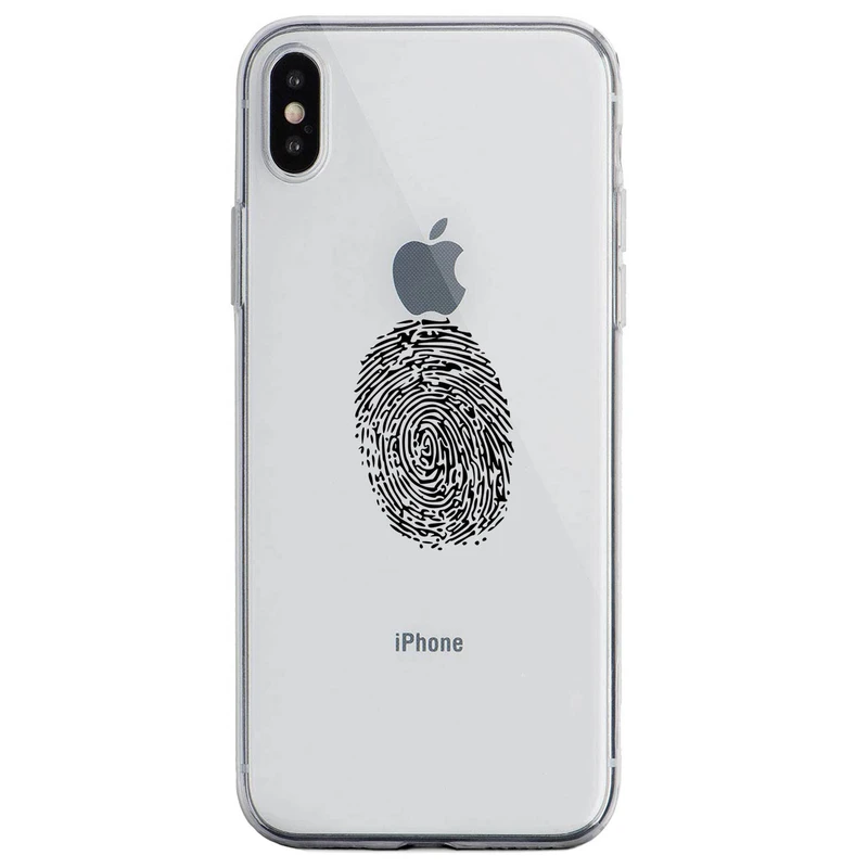 کاور مگافون طرح اثر انگشت مدل C62-B مناسب برای گوشی موبایل اپل iPhone Xs Max