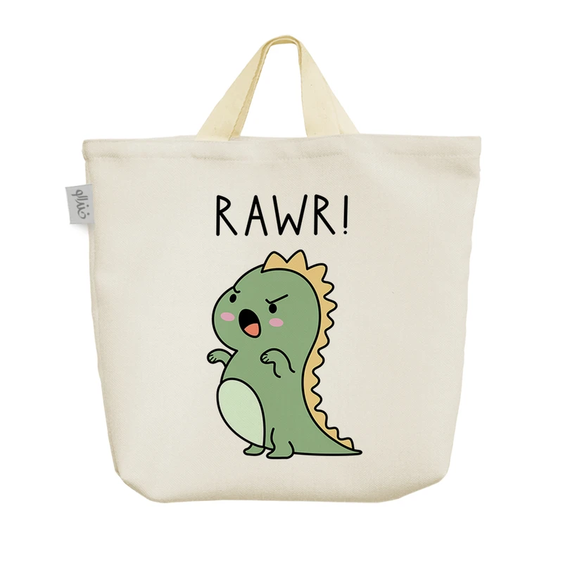 ساک خرید خندالو مدل دایناسور عصبانی کد H1035