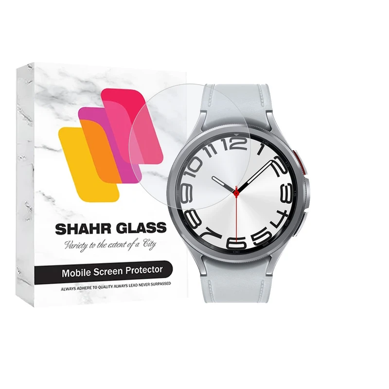 محافظ صفحه نمایش شهر گلس مدل SMPWATCHS مناسب برای ساعت هوشمند سامسونگ  Watch 6 classic 47 mm