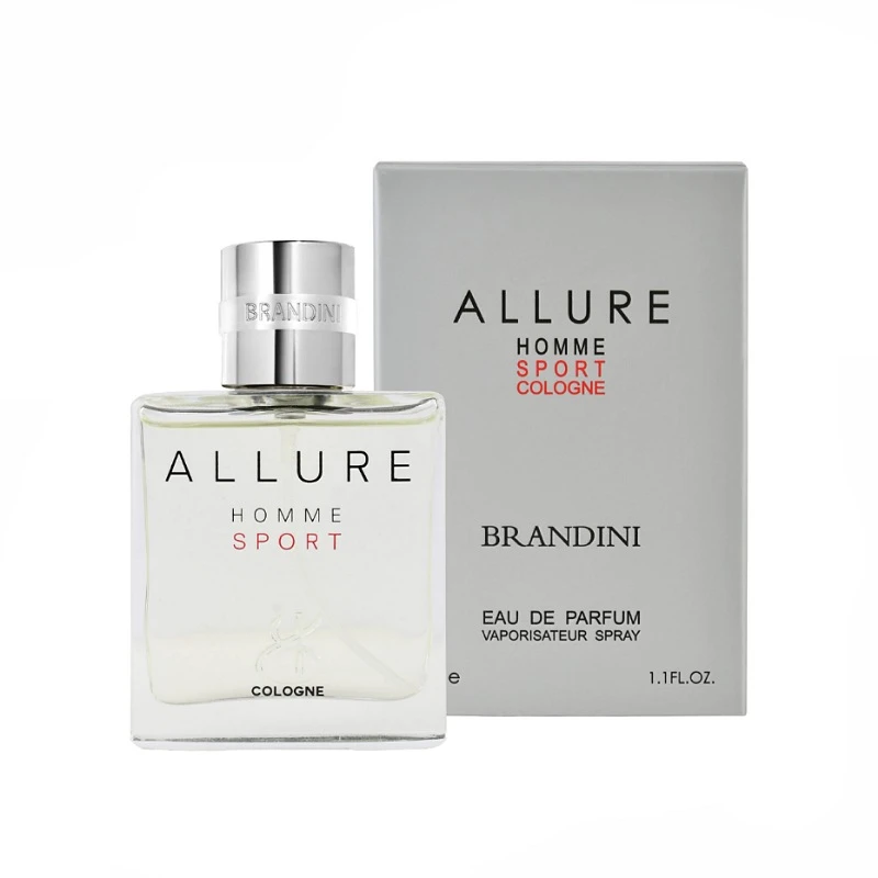 عطر جیبی مردانه برندینی مدل  Allure Homme Sport Cologne حجم 33 میلی لیتر 