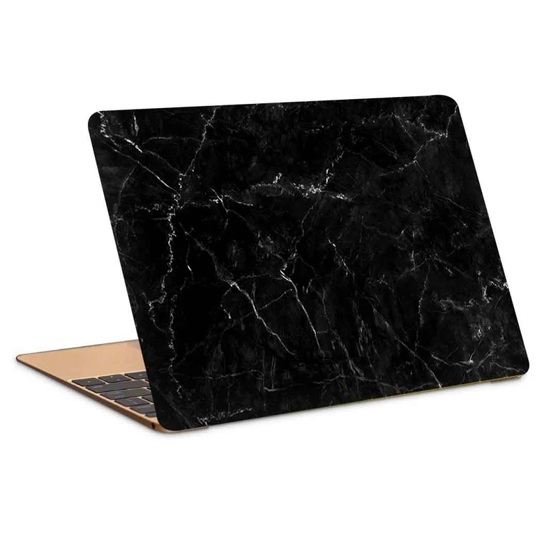 استیکر لپ تاپ طرح natural black marble texture skin tile wallpaper luxurious  کد c-704مناسب برای لپ تاپ 15.6 اینچ