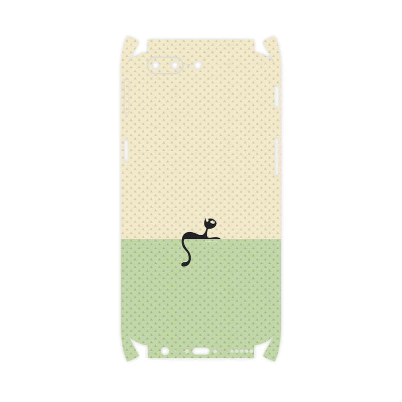 برچسب پوششی ماهوت مدل Minimal Internet Cat Icon-FullSkin مناسب برای گوشی موبایل وان پلاس 5