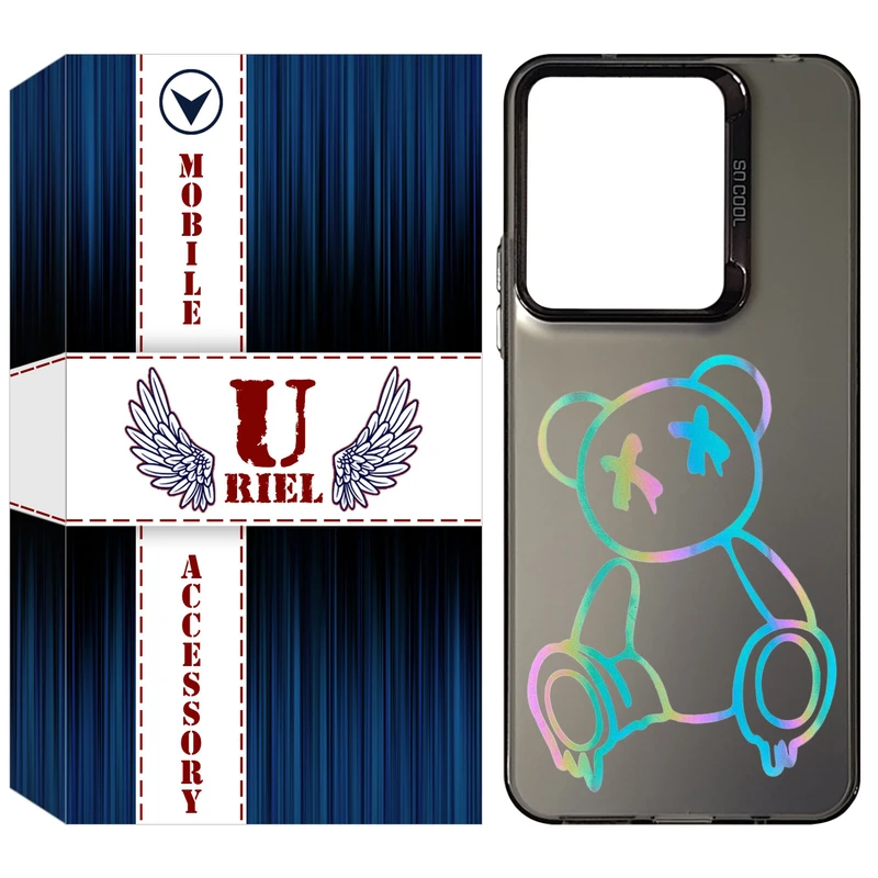 کاور یوریل مدل SCL کد 44 طرح خرس رنگی مناسب برای گوشی موبایل شیائومی Redmi 13 4G / 13 5G