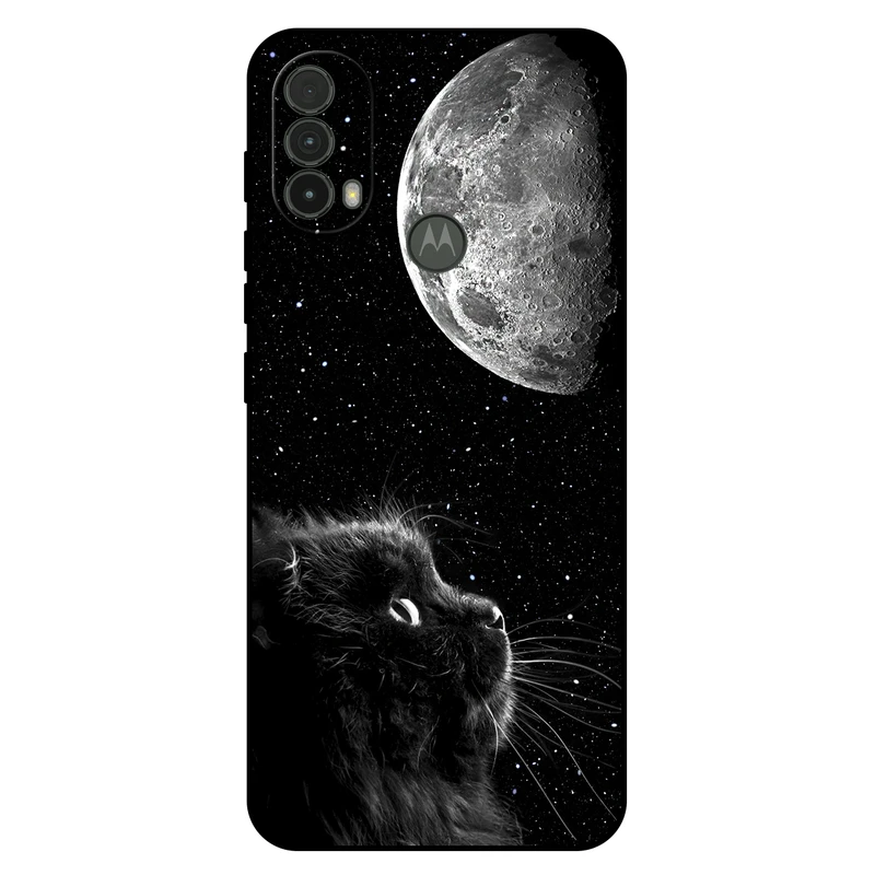 کاور مگافون طرح گربه مدل 1882 مناسب برای گوشی موبایل موتورولا Moto E40