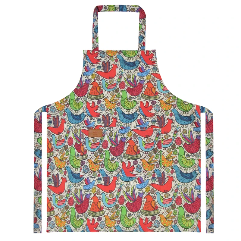 پیش بند آشپزخانه هوم اند لایف مدل بنیس طرح پرنده