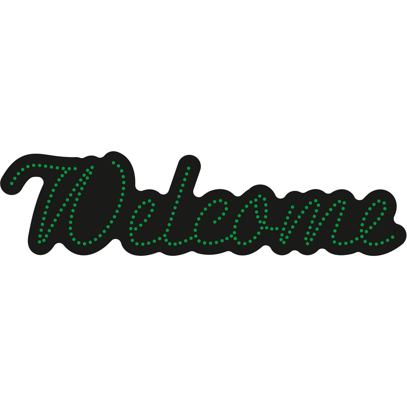 تابلو ال ای دی آیاز طرح Welcome کد 230G