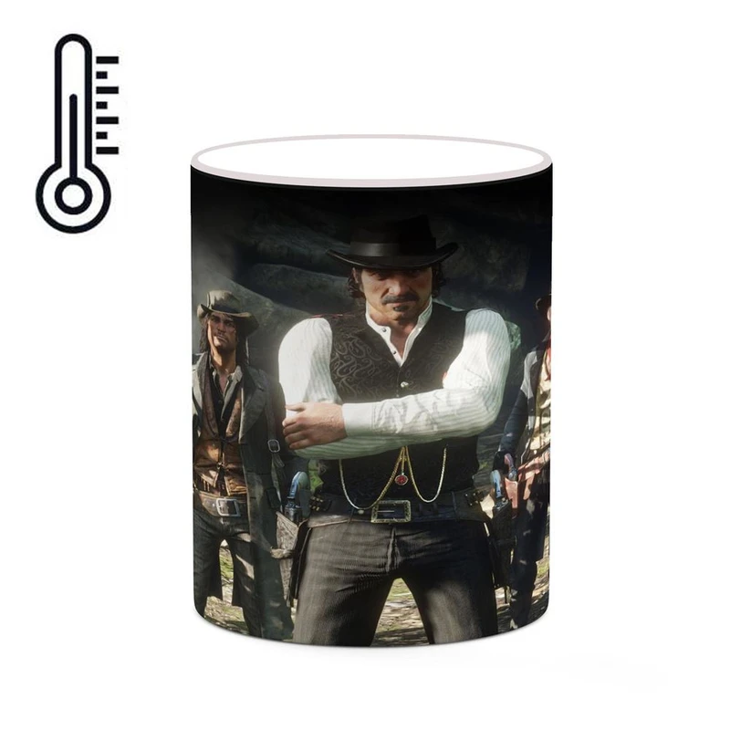 ماگ حرارتی کاکتی مدل بازی رد دد Red Dead Redemption II کد mgh30068
