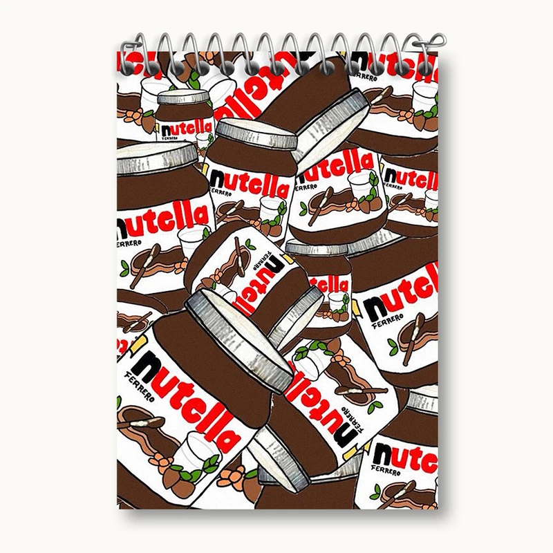 دفتر یادداشت 50 برگ خندالو طرح نوتلا (Nutella) کد N2070