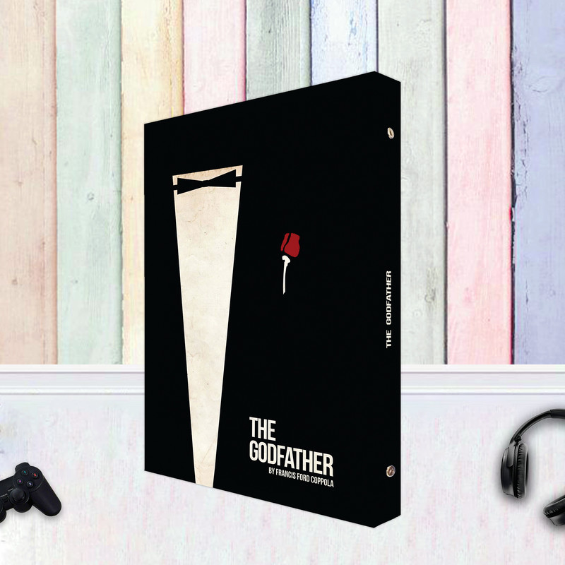 دفتر کلاسوری 100 برگ پدیده نقش مدل 26 حلقه کالکشن فیلم و سریال طرح پدر خوانده godfather کد 04