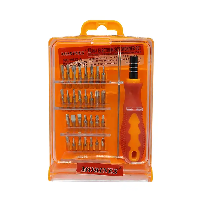 ست پیچگوشتی موبایل مدل موبینس بسته 32 عددی