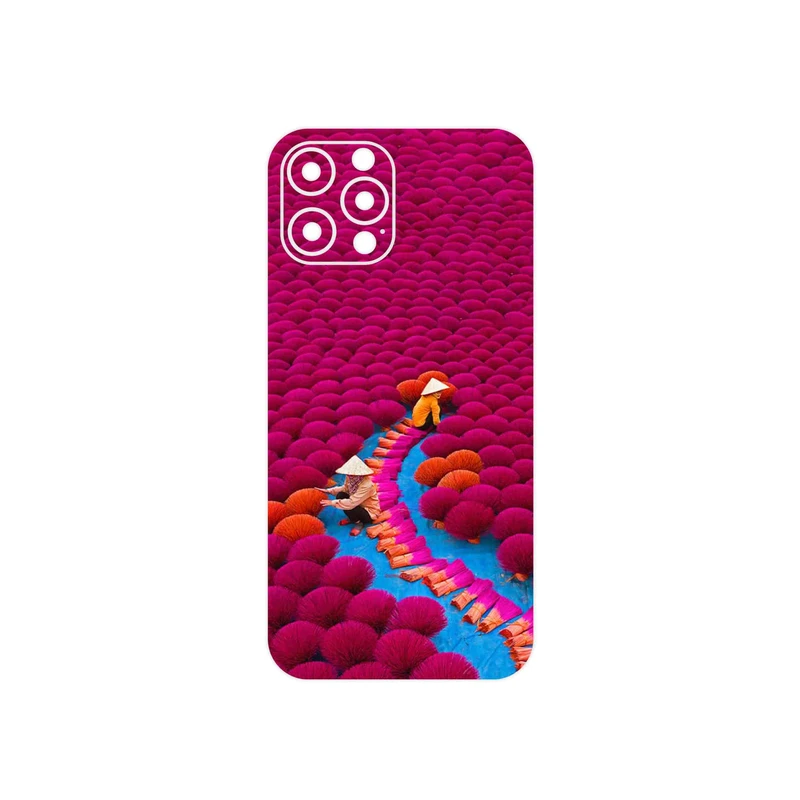 برچسب پوششی ماهوت مدل Vietnam Incense Wood Farms مناسب برای گوشی موبایل اپل iPhone 12 Pro Max