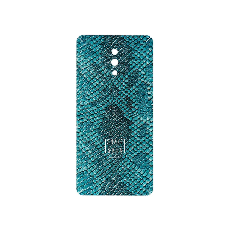 برچسب پوششی ماهوت مدل Blue Snake Skin مناسب برای گوشی موبایل اپو RENO 10X