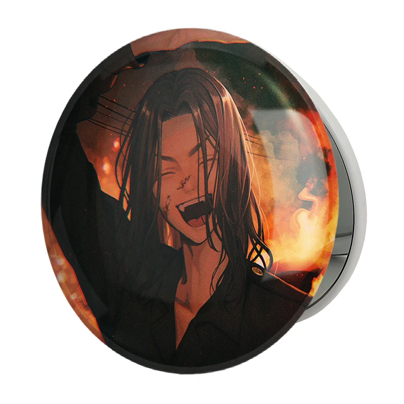 آینه جیبی خندالو طرح باجی کیوسکه انیمه توکیو ریونجرز مدل تاشو کد 11129 