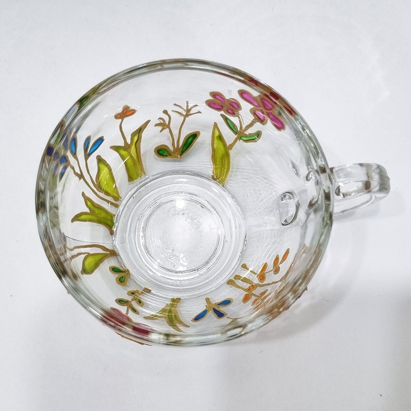 فنجان مدل باغچه