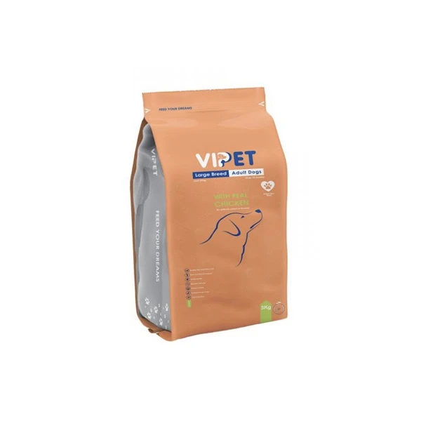 غذای خشک سگ وی پت مدل بالغ نژاد بزرگ وزن 3 کیلو گرم