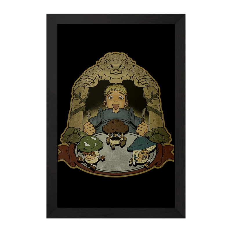 تابلو خندالو مدل لایوس انیمه خوشمزه در سیاه چال کد 35947