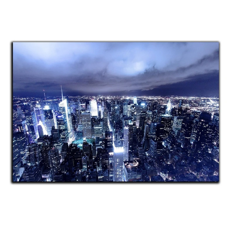 تابلو شاسی بکلیت طرح منظره شهر نیویورک مدل SH-354
