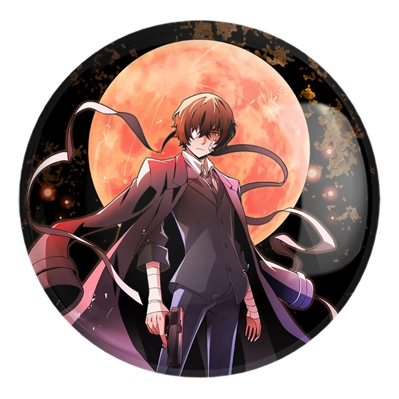 پیکسل خندالو طرح دازای سان انیمه سگ های ولگرد بانگو کد 15671 مدل بزرگ