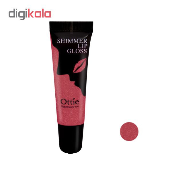 رژ لب مایع اوتی مدل shimer lip gloss شماره 5 رژ لب مایع اوتی مدل shimer lip gloss شماره 5