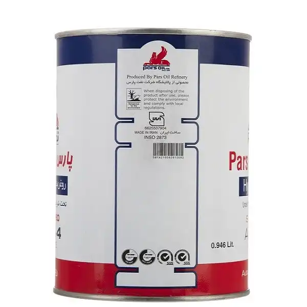 روغن گیربکس نفت پارس مدل 75W-80  حجم 1 لیتر