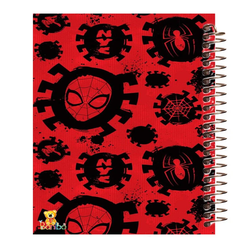 دفتر مشق 100 برگ بانیبو طرح  مرد عنکبوتی کد 975