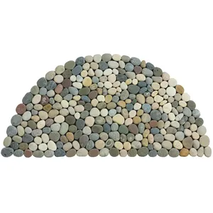 پادری طرح سنگی مدل نیم دایره سایز 90x45 سانتیمتر