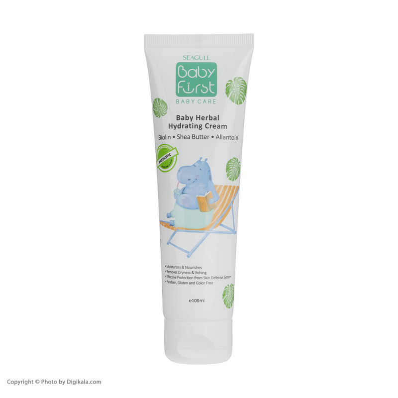 کرم مرطوب کننده کودک بیبی فرست مدل Biolin حجم 100 میلی لیتر