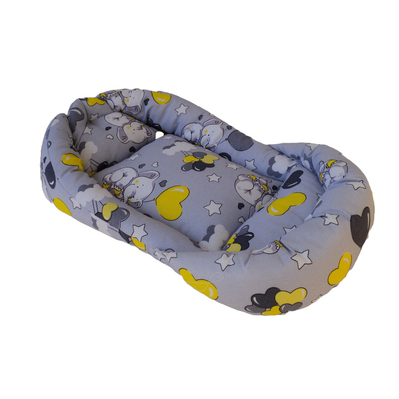 آغوشی مدل بچه فیل ستاره قلبی کد 80