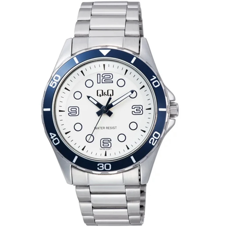 ساعت مچی عقربه‌ای کوارتز مردانه کیو اند کیو مدل Q57B-002PY