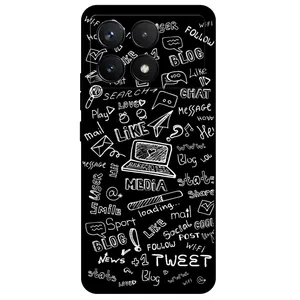 Megafone Social Media 1898 Cover For Xiaomi Poco X6 Pro