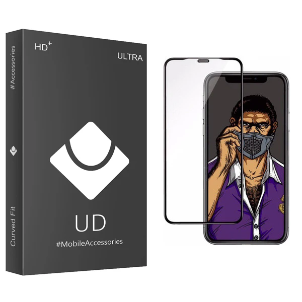 محافظ صفحه نمایش 6D یو دی مدل ULTRA مناسب برای گوشی اپل iphone X/XS