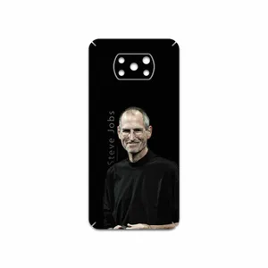 MAHOOT Steve Jobs Cover Sticker for Xiaomi Poco X3 NFC