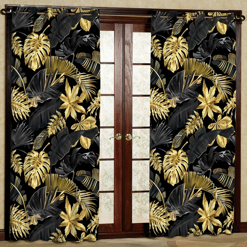 پرده مدل مخمل پانچی کد 4397T2 سایز 200x140 سانتی متر
