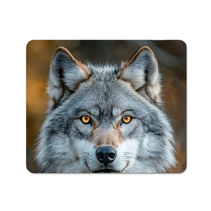 ماوس پد پاد آفرین طرح گرگ کد 538 سایز 19*24 سانتی متر