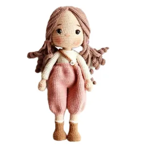 عروسک بافتنی مدل دختر ناز