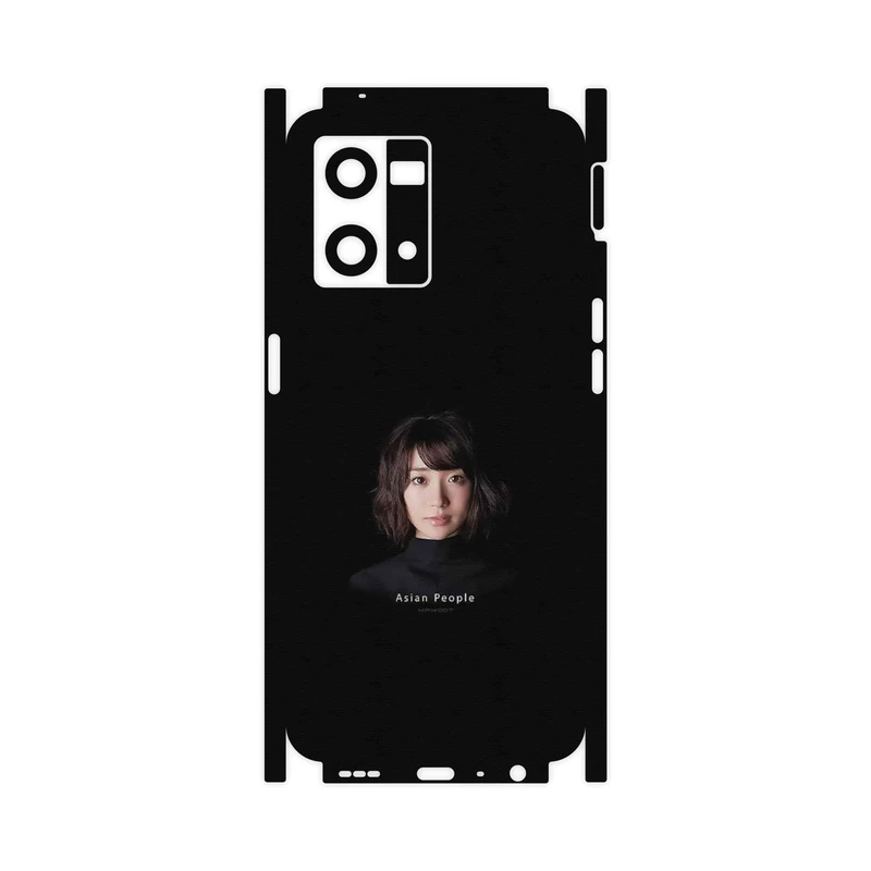 برچسب پوششی ماهوت مدل Portrait of an Asian Woman-FullSkin مناسب برای گوشی موبایل اپو Reno 8 4G