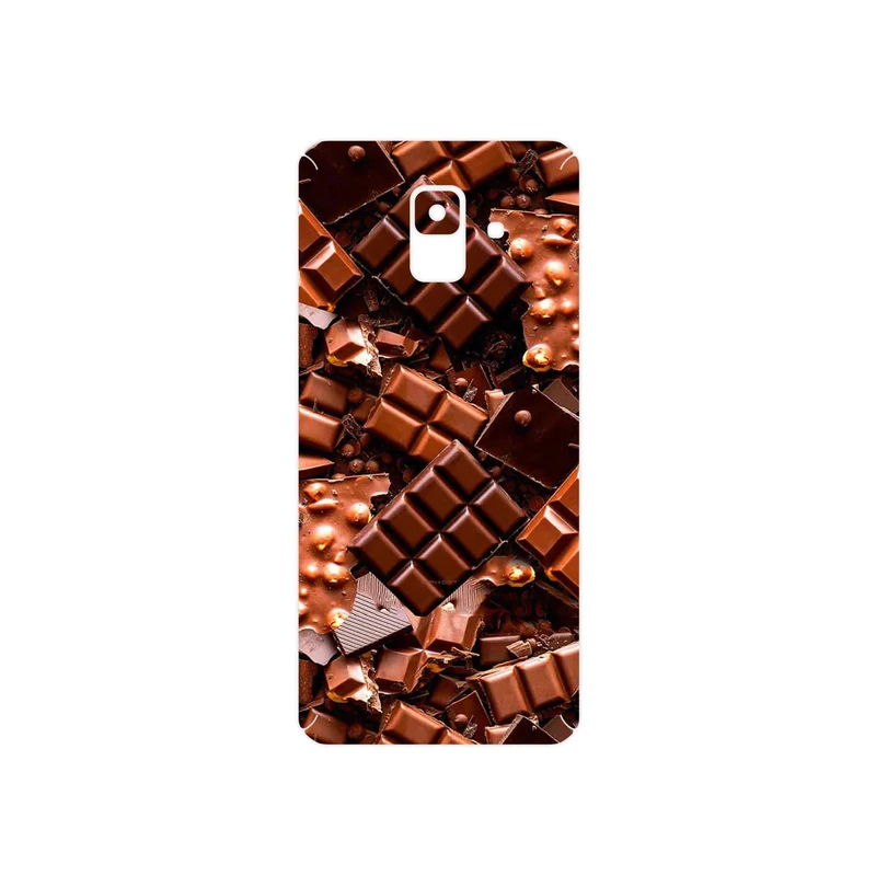 برچسب پوششی ماهوت مدل Chocolate مناسب برای گوشی موبایل سامسونگ Galaxy A6 2018