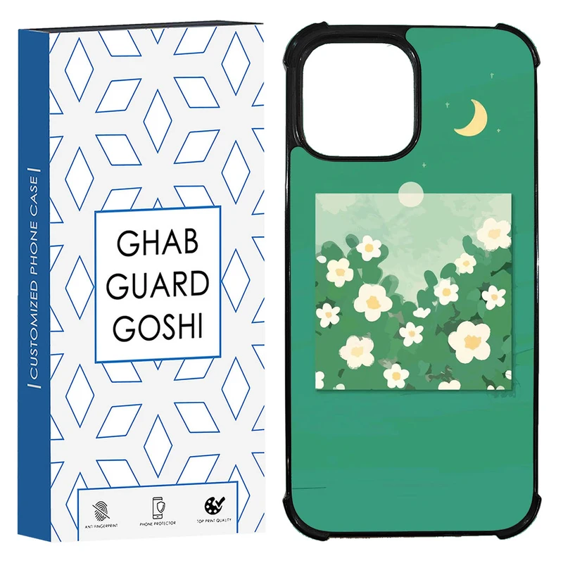 کاور قاب گارد گوشی طرح گل کد TPU-028 مناسب برای گوشی موبایل اپل Iphone 13 pro max