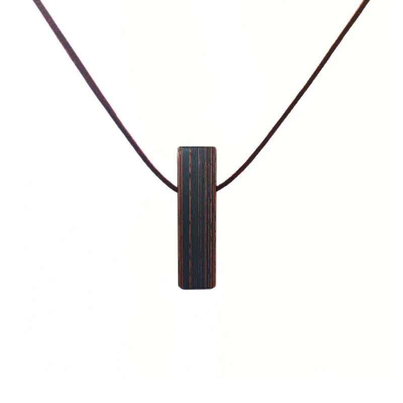 گردنبند مدل چوب آبنوس