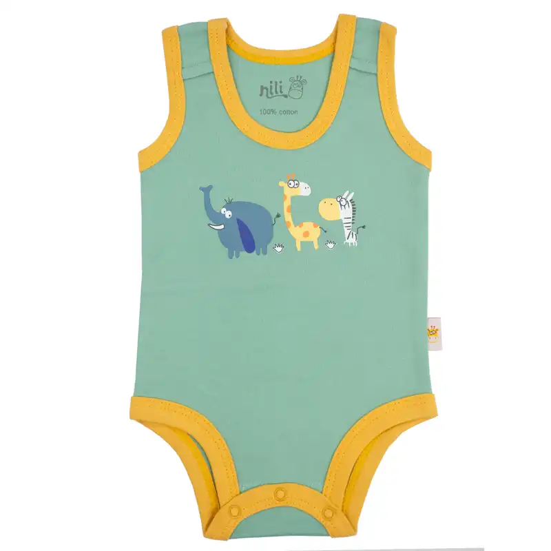 بادی نوزادی نیلی مدل ZOO442