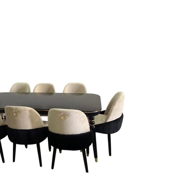 میز و صندلی ناهارخوری ۸ نفره گالری آدرینو مدرن کد ۱۰۱۰