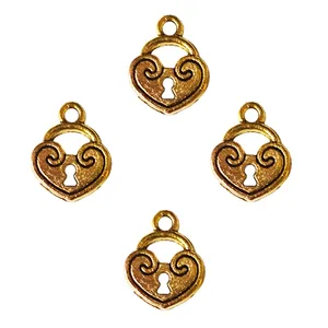 آویز دستبند مدل قفل کد AD 176  بسته 4 عددی