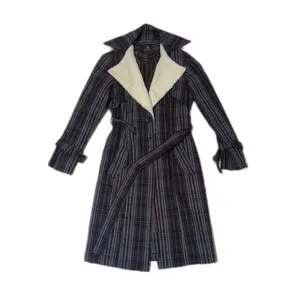 پالتو زنانه مدل چهارخانه