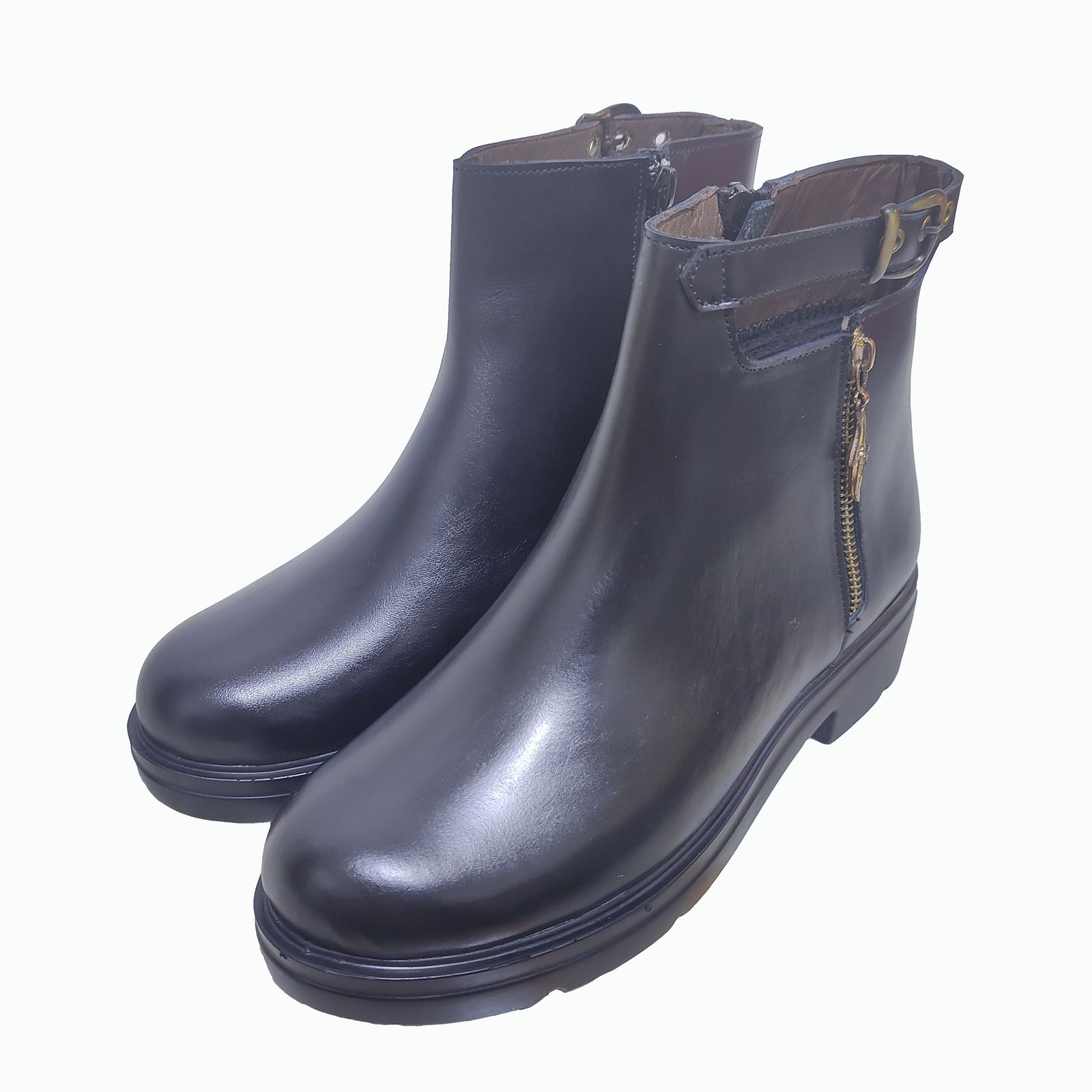 نیم بوت زنانه مدل 9808 رنگ مشکی -  - 6