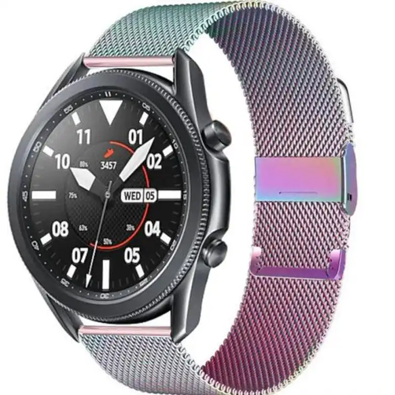 بند مدل میلانسی مناسب برای ساعت هوشمند سامسونگ Galaxy watch4 40mm/42mm/44mm/46mm