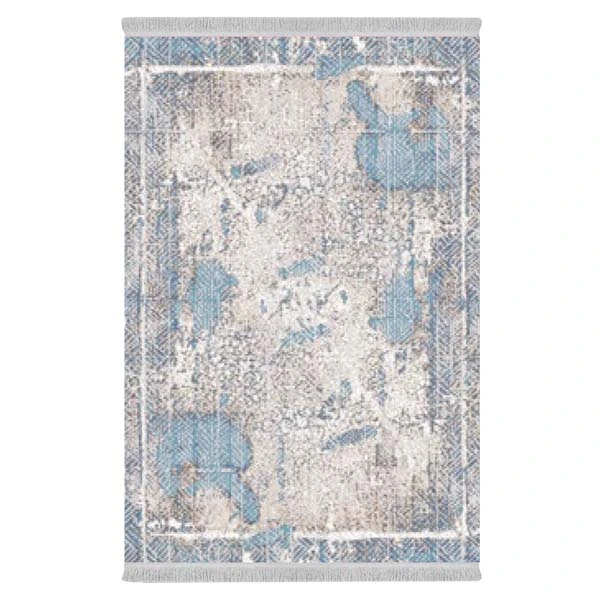 فرش پارچه‌ای دفه مدل فرشینه طرح مدرن  کد 8237