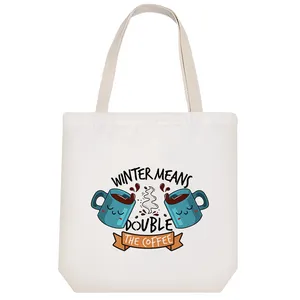 ساک خرید خندالو مدل قهوه coffee کد 2668